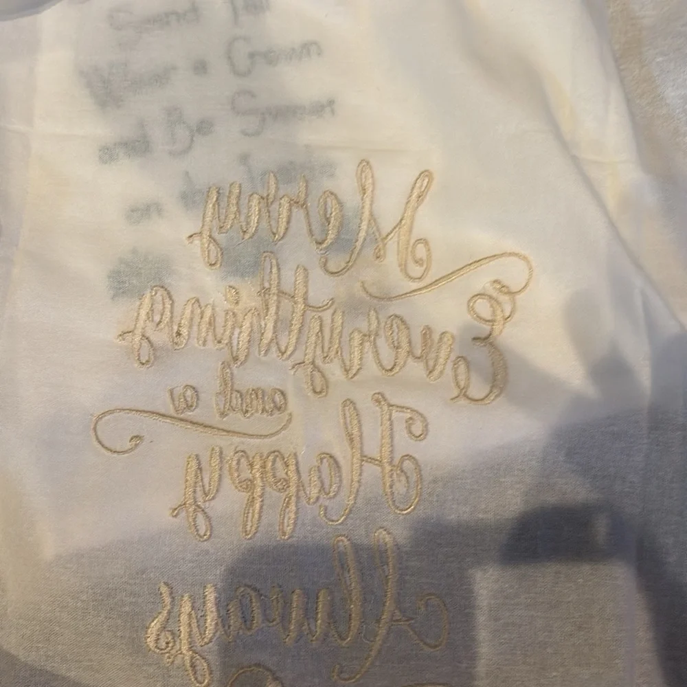 Lot of 2 NWOT Sur La Table Cotton Towels Embroidered